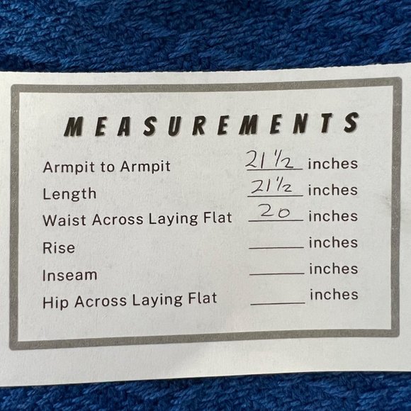 Randy Kemper Blue Textured Button Front Cropped Jacket size 14 - Picture 11 of 11